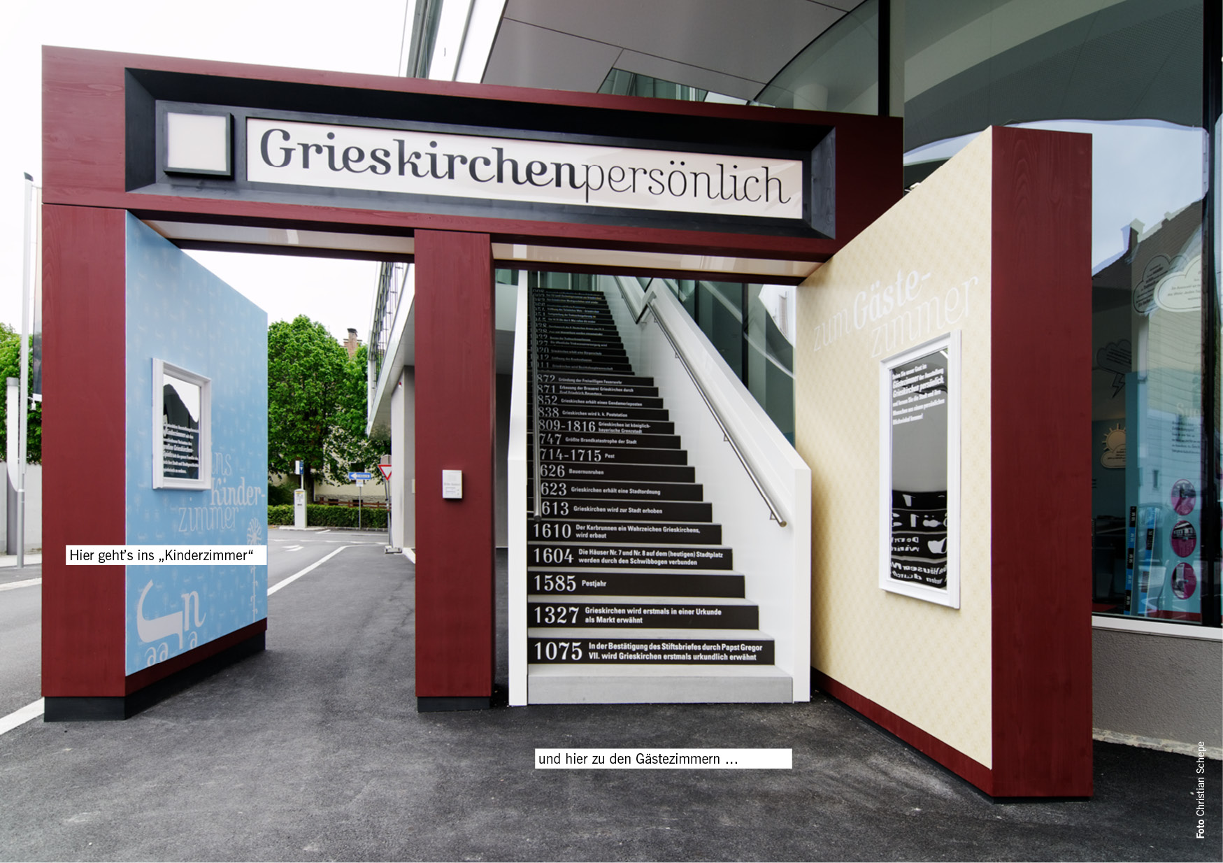 Hier geht’s ins KINDERZIMMER – und hier zu den Gästezimmern …
