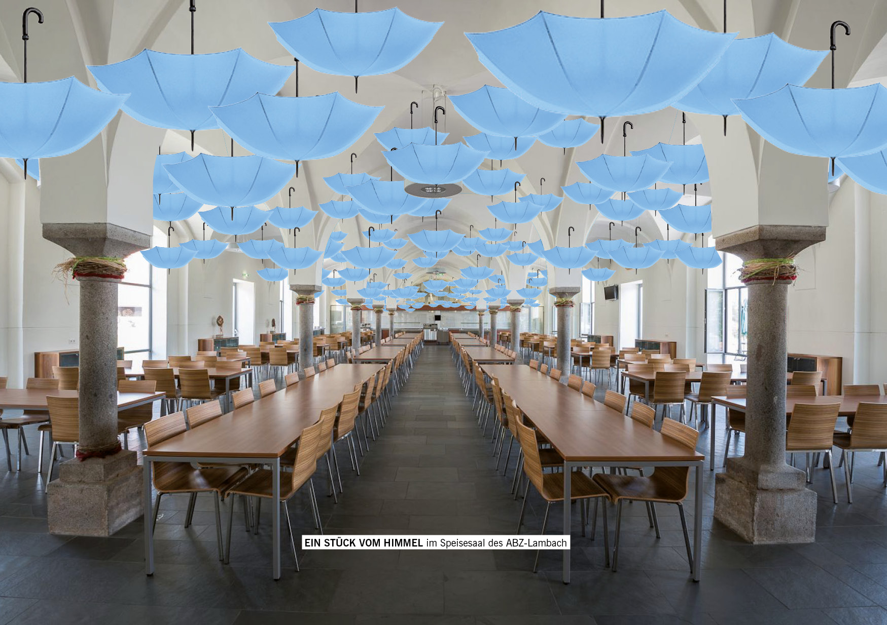 EIN STÜCK VOM HIMMEL im Speisesaal des ABZ-Lambach