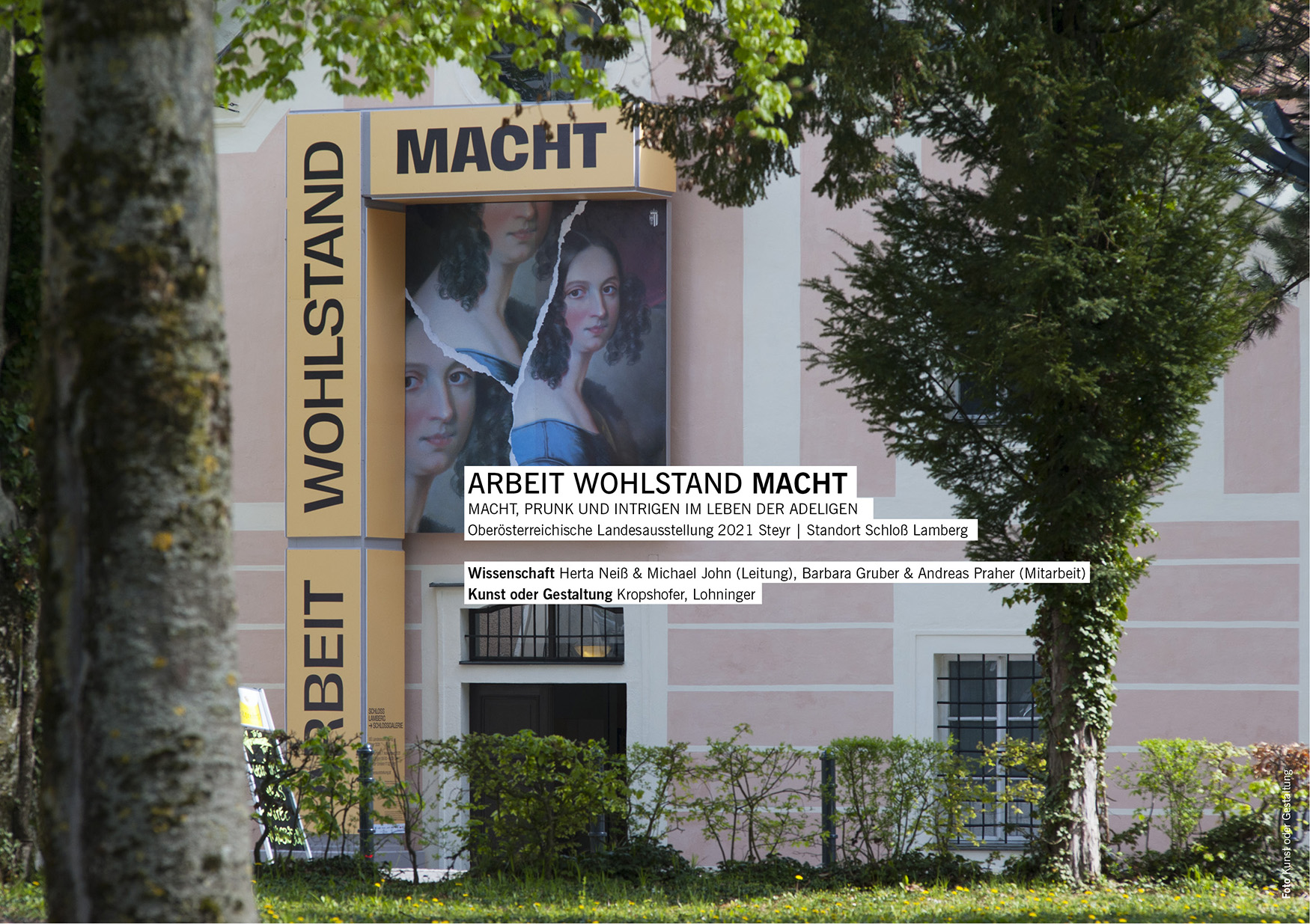 Vom Leben und Wirken des Adels im Schloß Lamberg / OÖ Landesausstellung 2021  / Hans Kropshofer, Gerald Lohninger, Kuration: Herta Neiß, Michael John, Andreas Praher